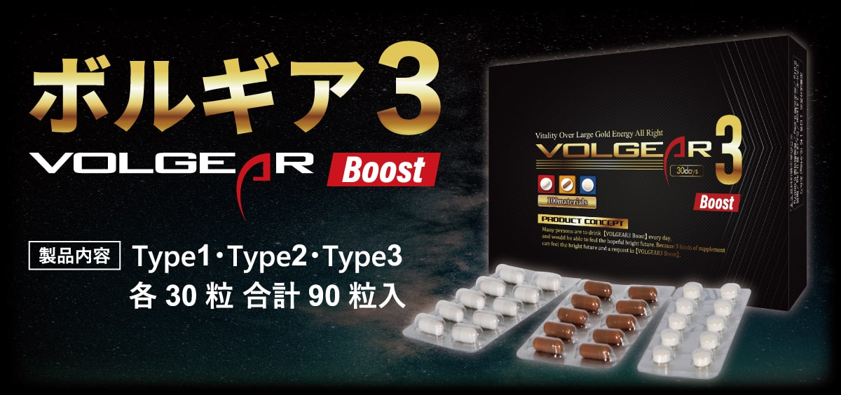 ボルギア3ブースト1箱当たり19,800円(30日分)